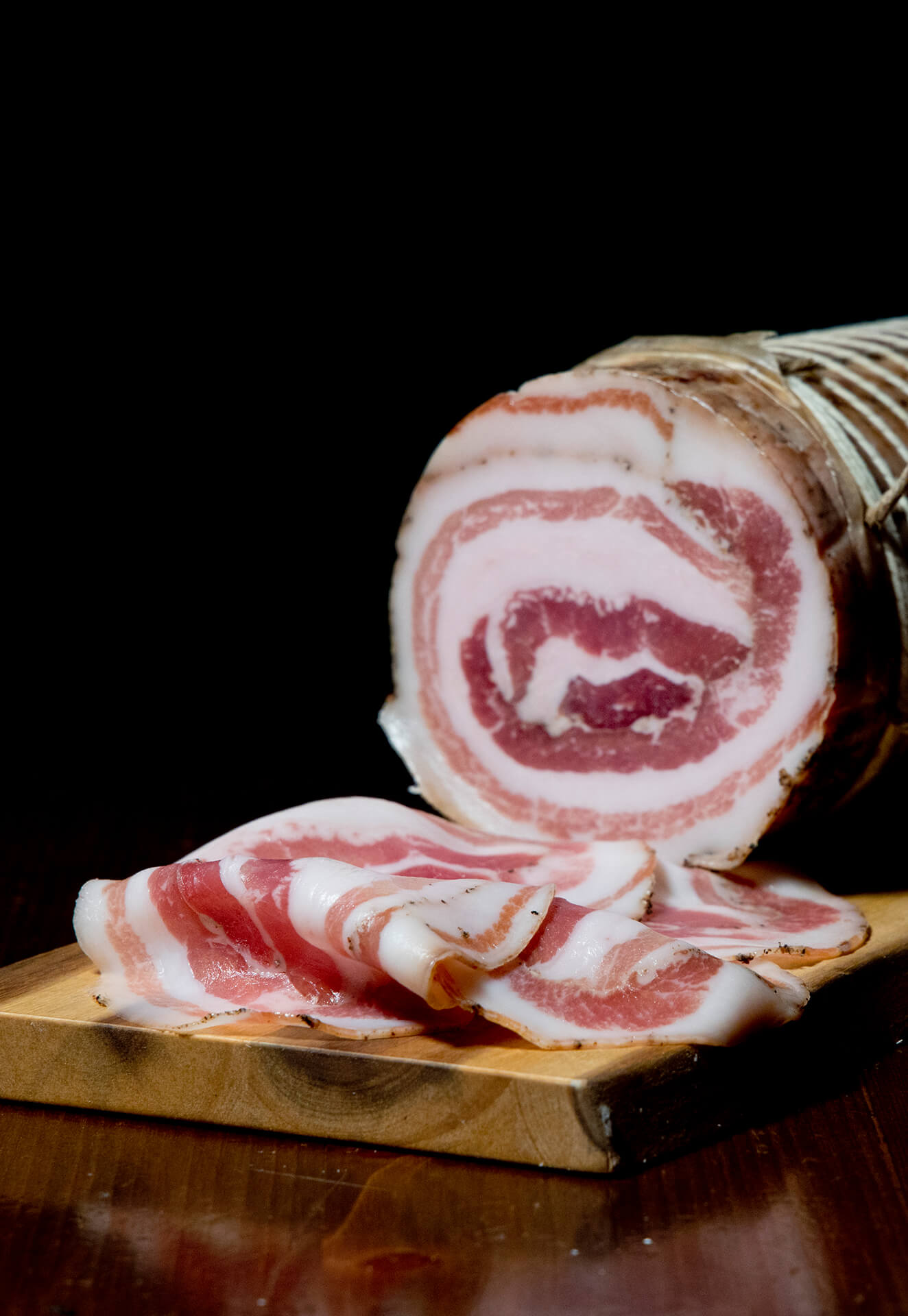 San Patrignano's bacon